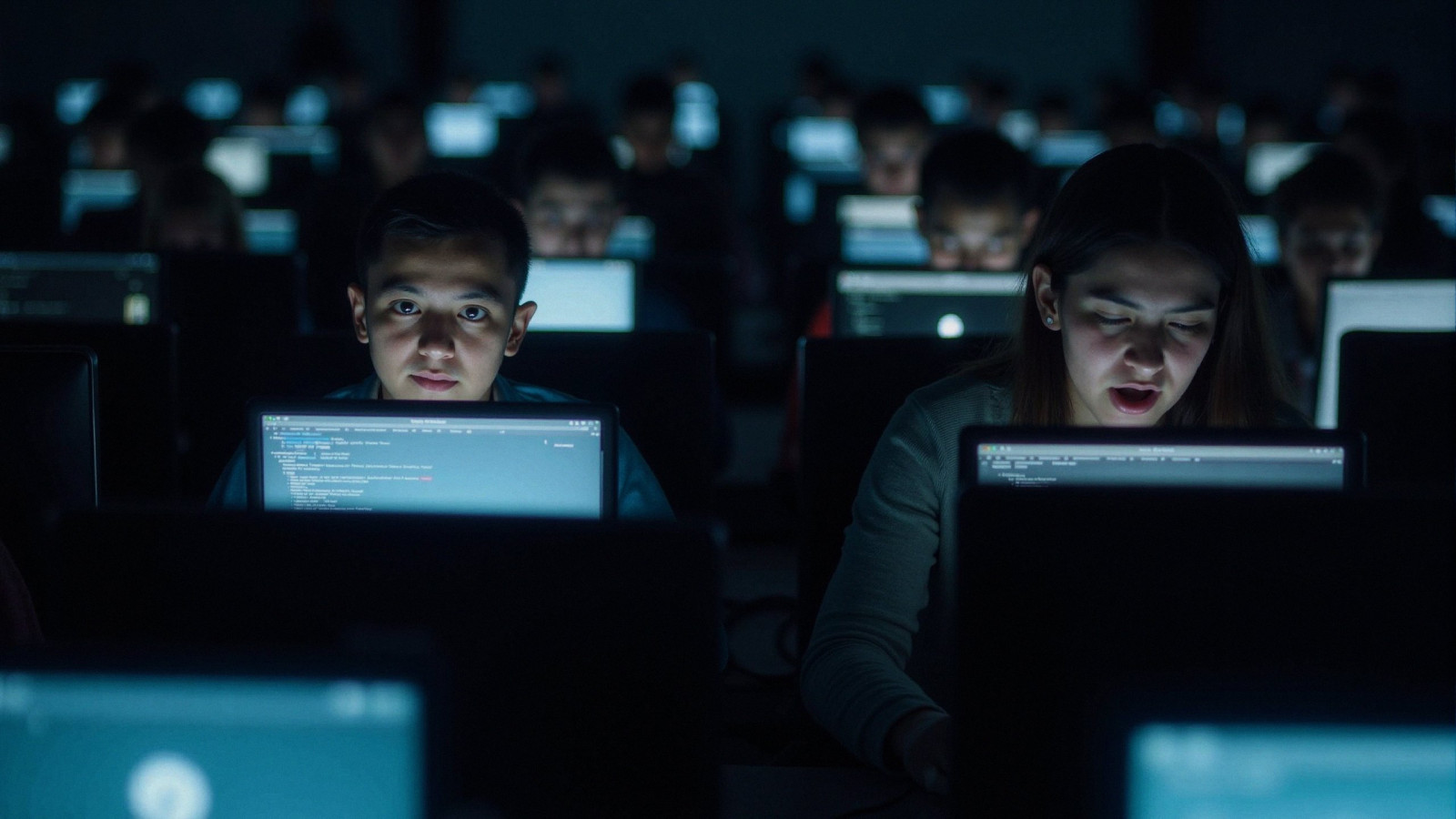 “CSCS Test Centres Nearby location with candidates taking the CITB safety test”