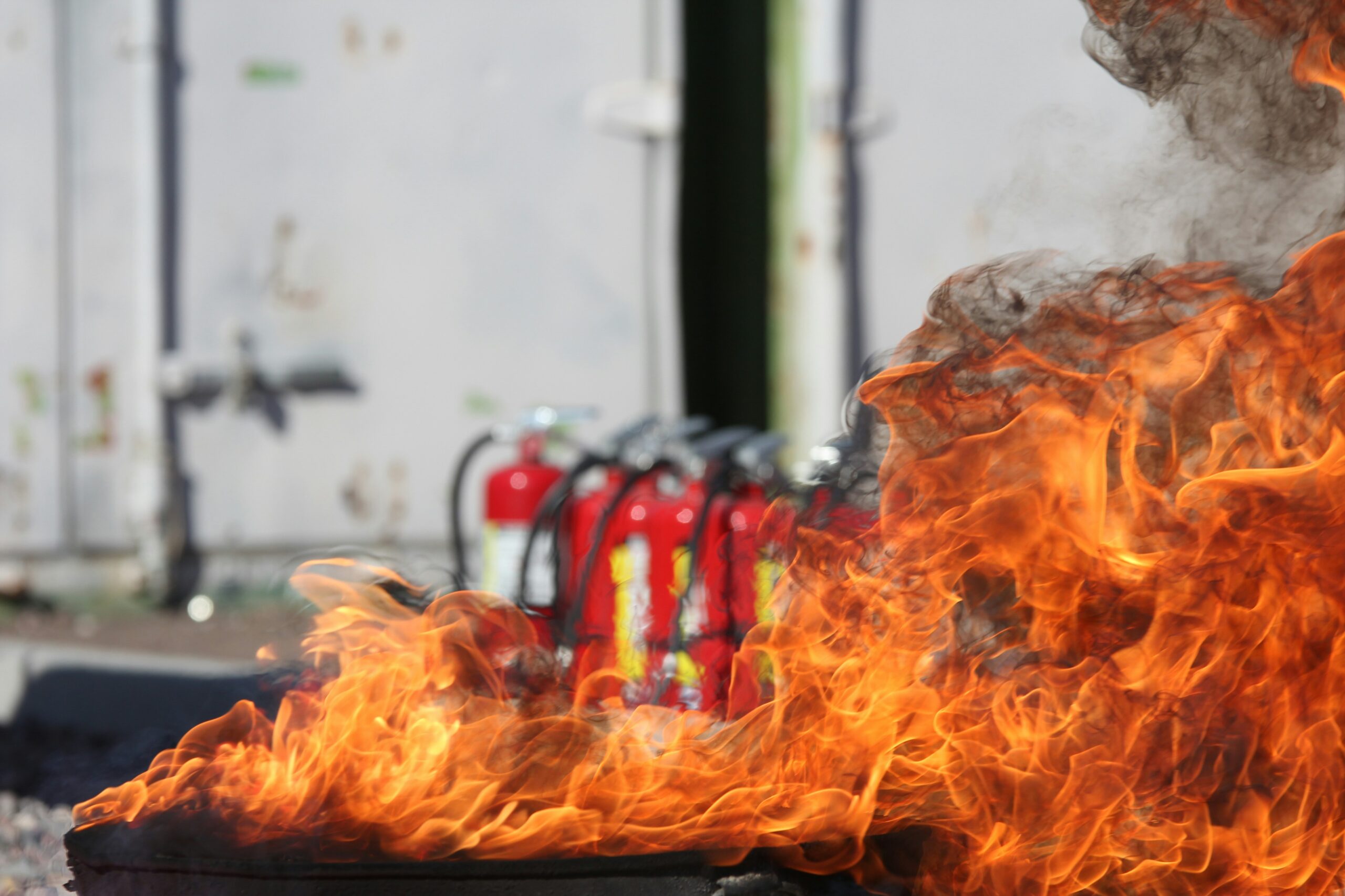 A property facilities manager participating in an online virtual classroom session of a City & Guilds Accredited fire and smoke damper training course.